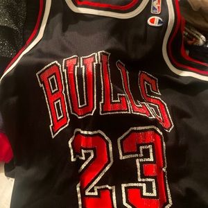 Champion Chicago Bulls Michael Jordan jersey #23
